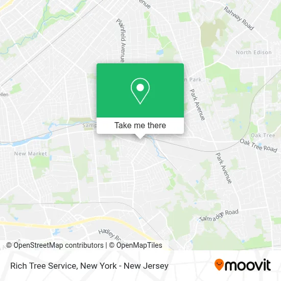 Rich Tree Service map