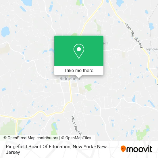 Ridgefield Board Of Education map
