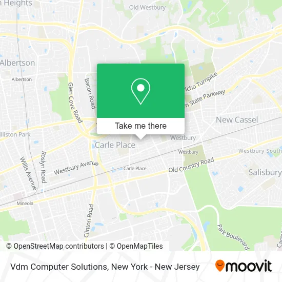 Vdm Computer Solutions map