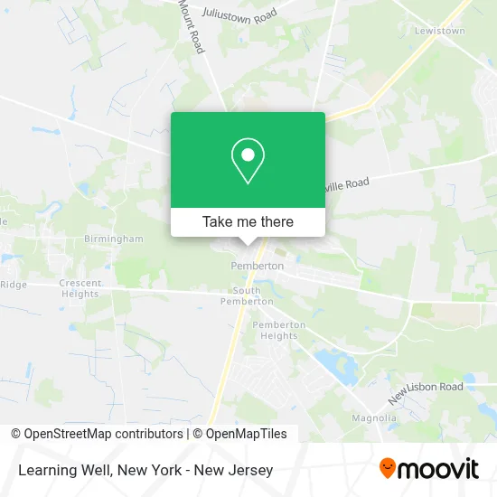 Learning Well map