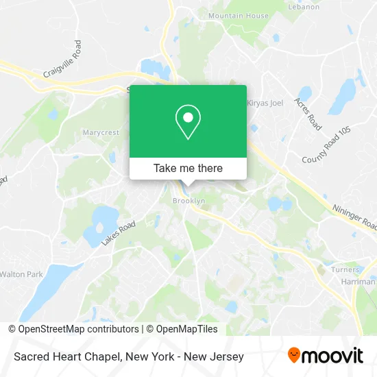 Sacred Heart Chapel map