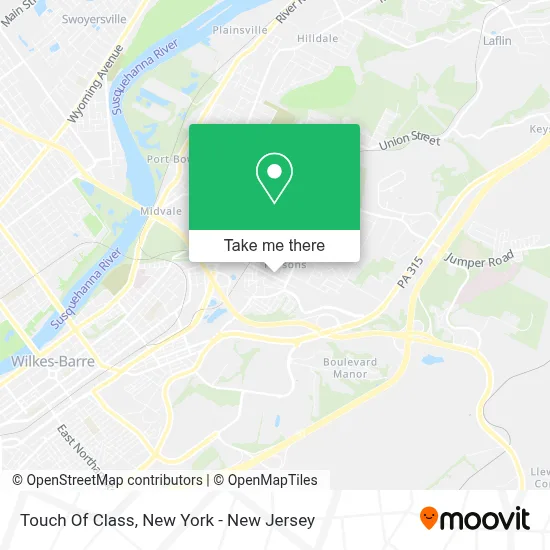 Touch Of Class map