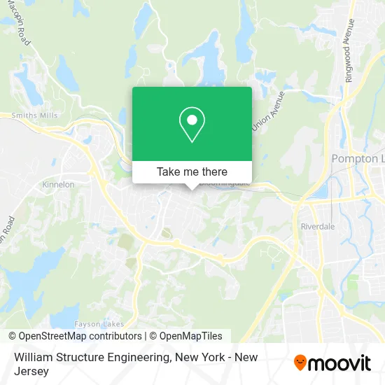 William Structure Engineering map