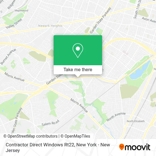 Contractor Direct Windows Rt22 map