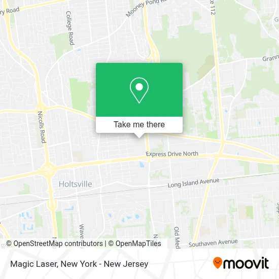 Magic Laser map