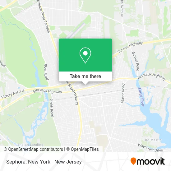 Sephora map
