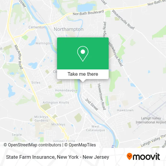State Farm Insurance map