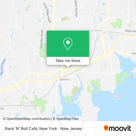 Rack 'N' Roll Café map