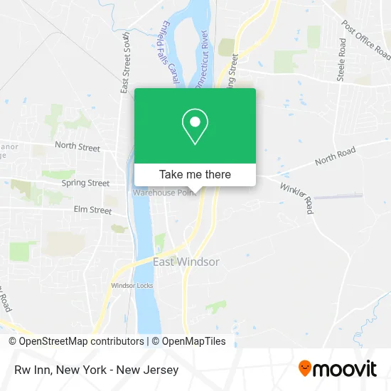 Rw Inn map