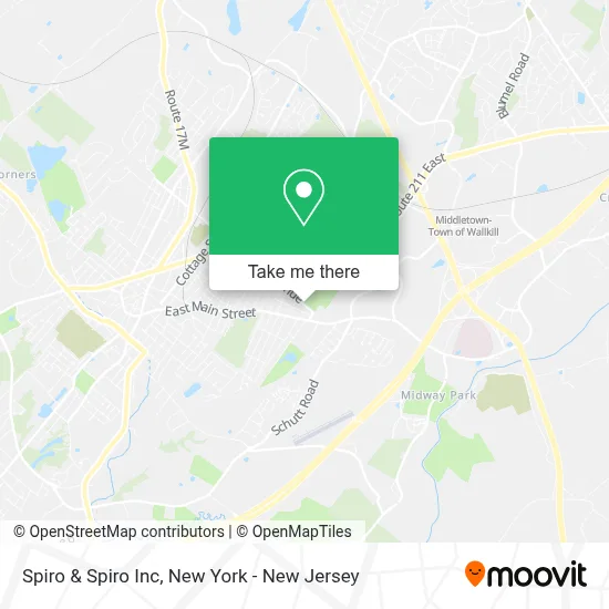 Spiro & Spiro Inc map