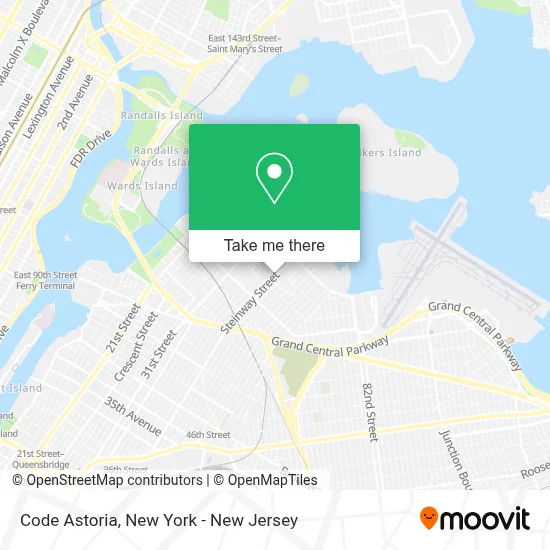 Code Astoria map