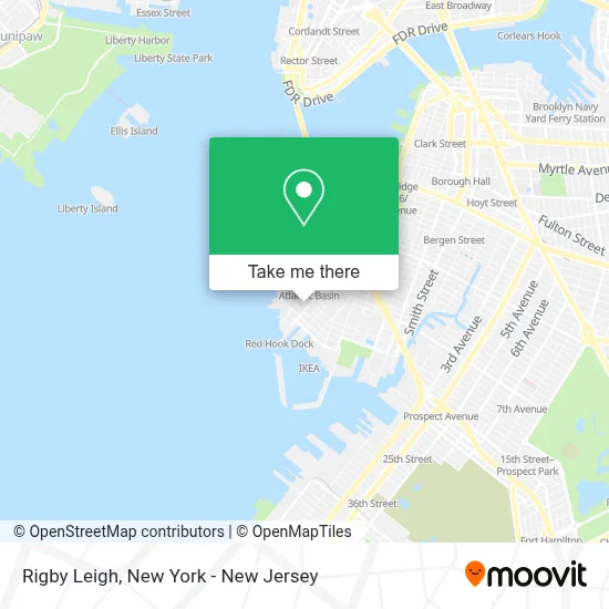 Rigby Leigh map