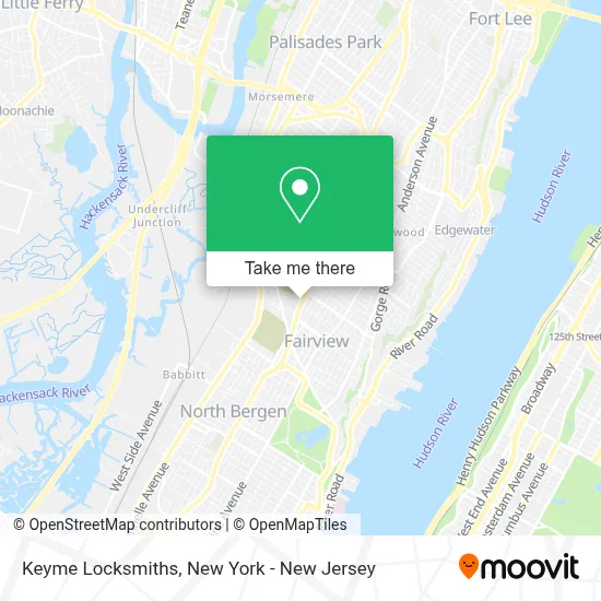 Keyme Locksmiths map