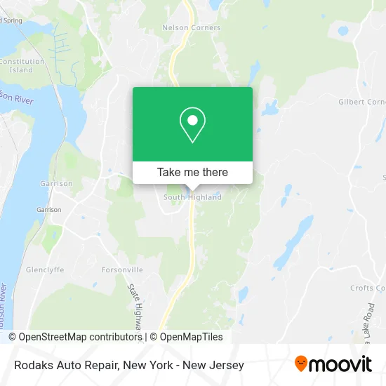 Rodaks Auto Repair map