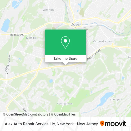 Alex Auto Repair Service Llc map