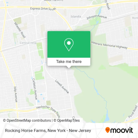 Rocking Horse Farms map