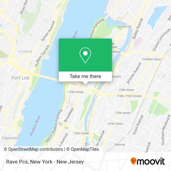 Rave Pcs map