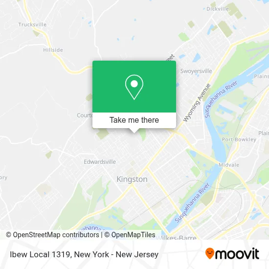 Ibew Local 1319 map