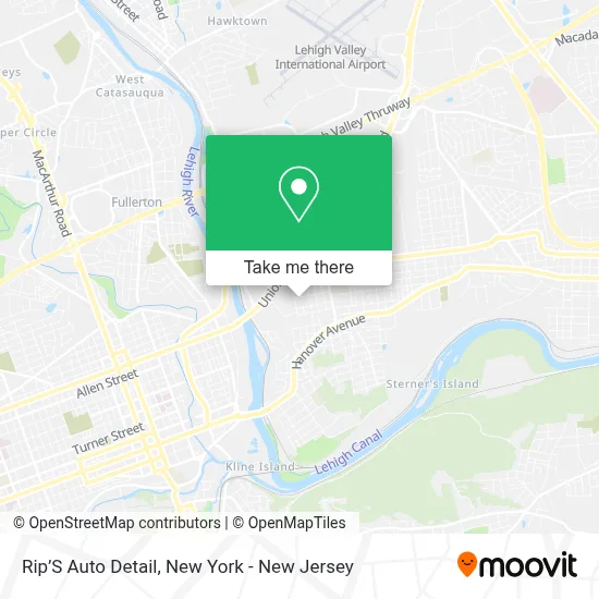 Rip’S Auto Detail map