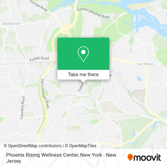 Phoenix Rising Wellness Center map