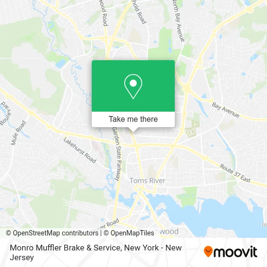 Monro Muffler Brake & Service map