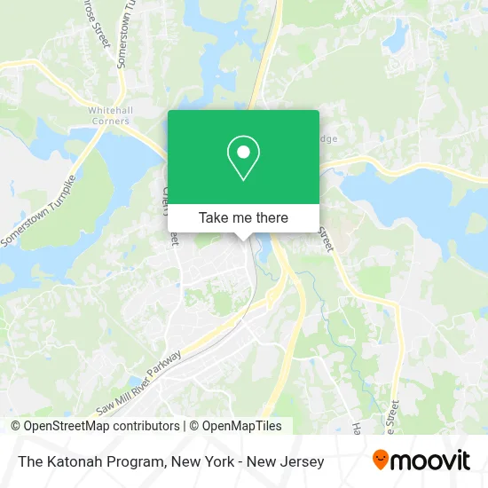 The Katonah Program map