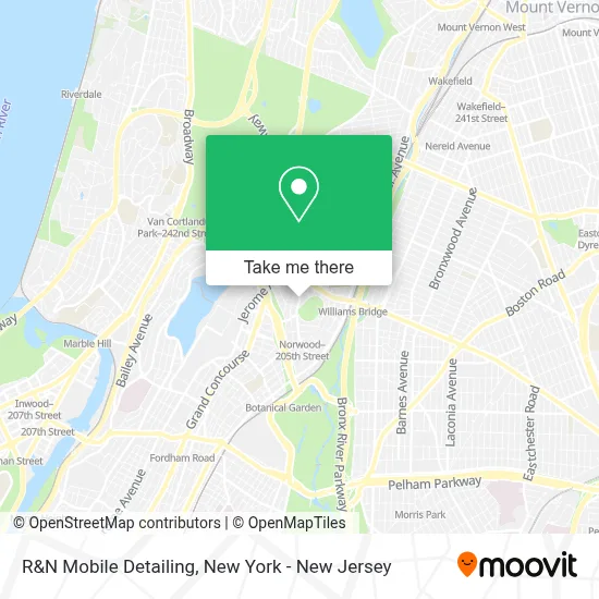 R&N Mobile Detailing map