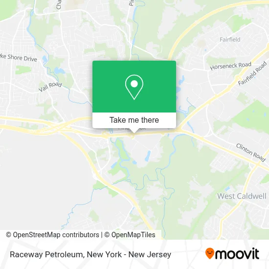 Raceway Petroleum map