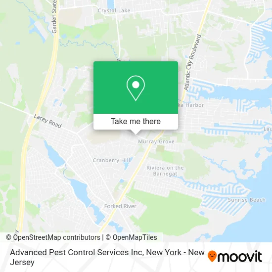 Advanced Pest Control Services Inc map