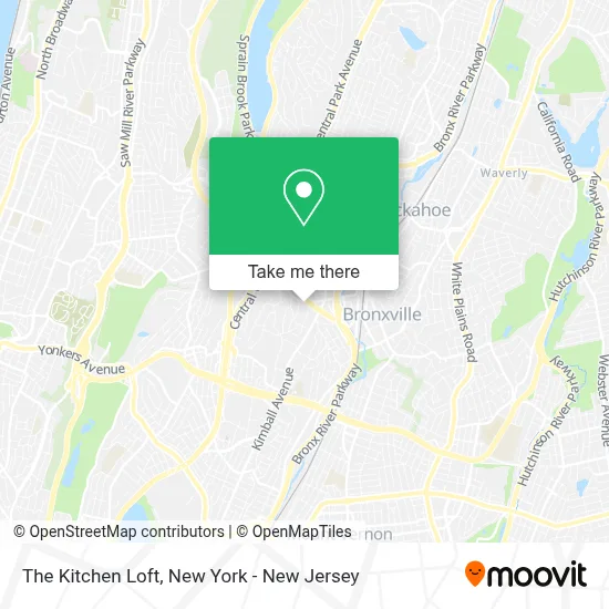 The Kitchen Loft map