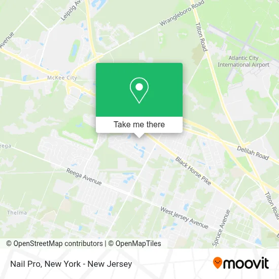 Nail Pro map