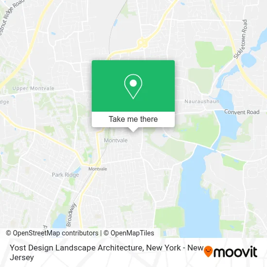 Yost Design Landscape Architecture map