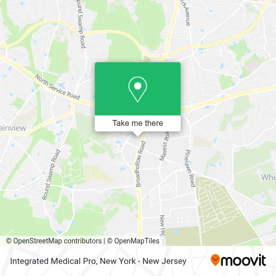 Integrated Medical Pro map