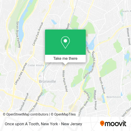 Once upon A Tooth map