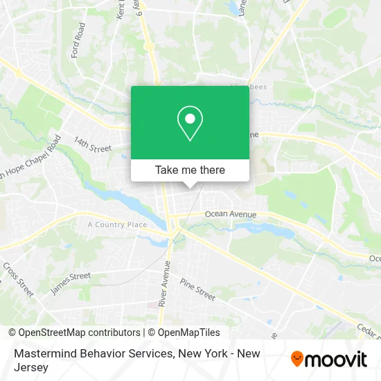 Mastermind Behavior Services map