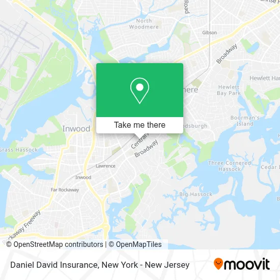 Daniel David Insurance map