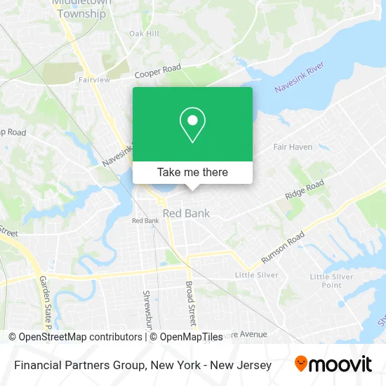 Financial Partners Group map