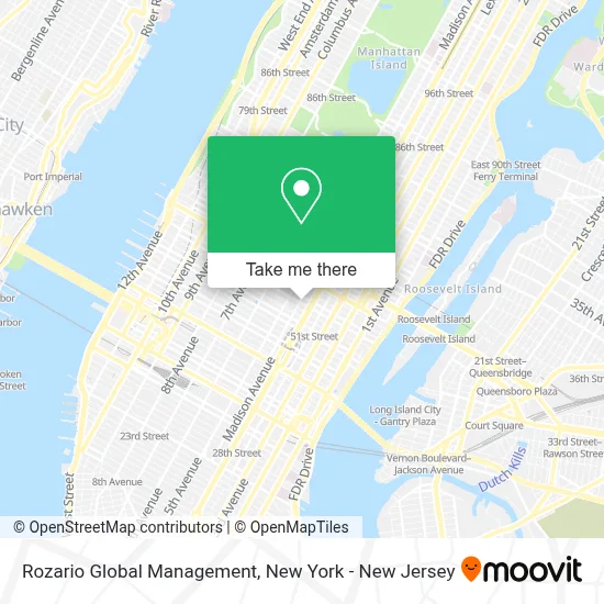 Rozario Global Management map
