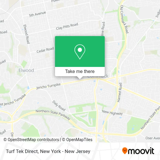 Turf Tek Direct map
