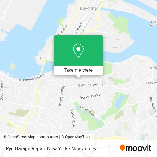 Pyc Garage Repair map
