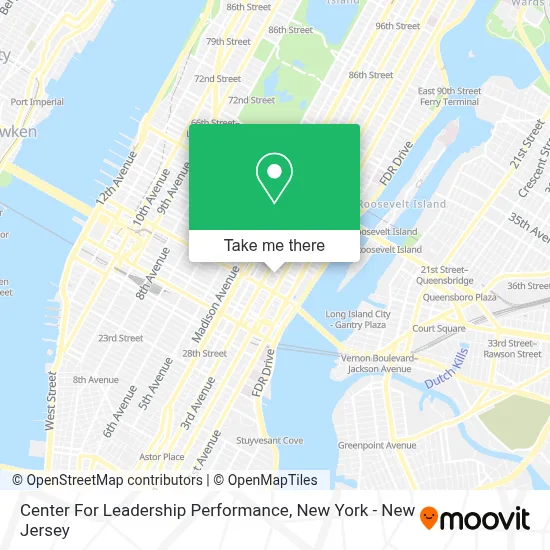 Center For Leadership Performance map