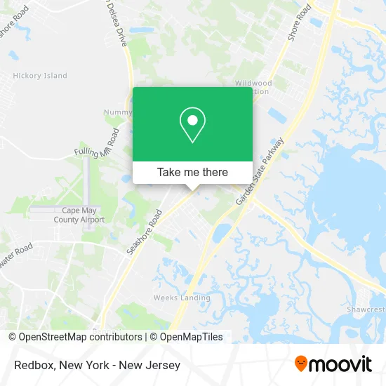 Redbox map
