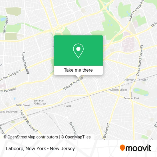Labcorp map