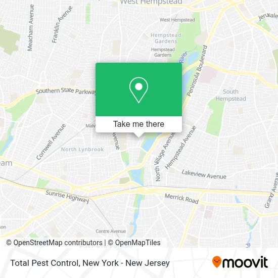 Total Pest Control map