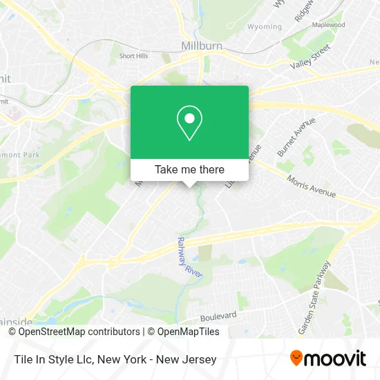 Tile In Style Llc map