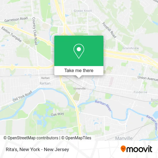 Rita's map