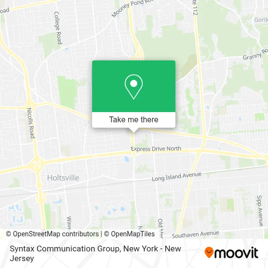 Syntax Communication Group map