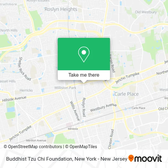 Buddhist Tzu Chi Foundation map