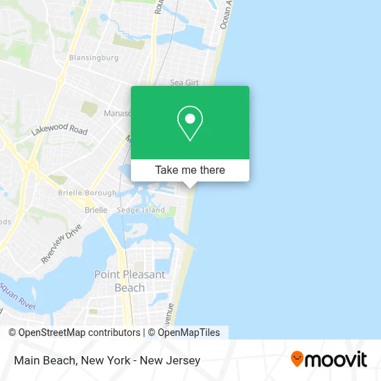 Main Beach map
