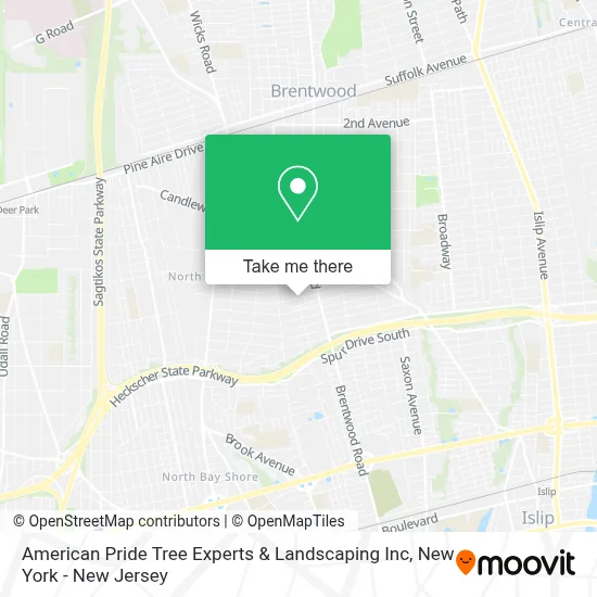 American Pride Tree Experts & Landscaping Inc map